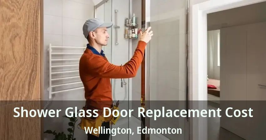Shower Glass Door Replacement Cost Wellington, Edmonton - AB