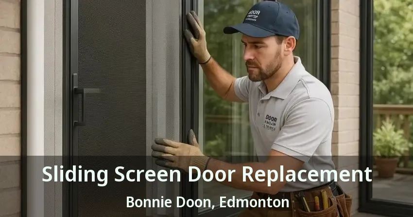 Sliding Screen Door Replacement Bonnie Doon, Edmonton - AB
