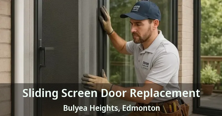 Sliding Screen Door Replacement Bulyea Heights, Edmonton - AB