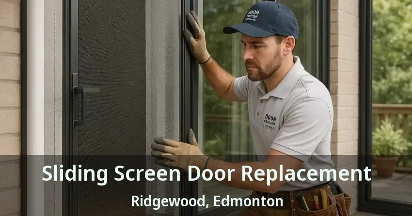 Sliding Screen Door Replacement Ridgewood, Edmonton - AB