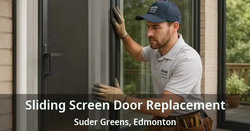 Sliding Screen Door Replacement Suder Greens, Edmonton - AB
