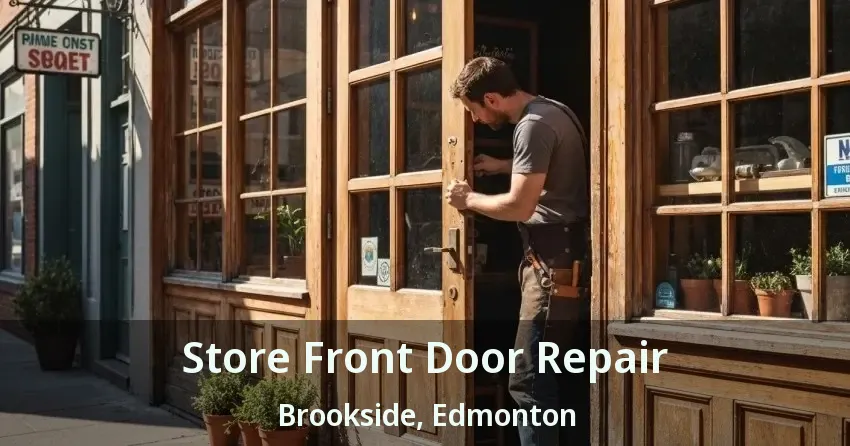 Store Front Door Repair Brookside, Edmonton - AB
