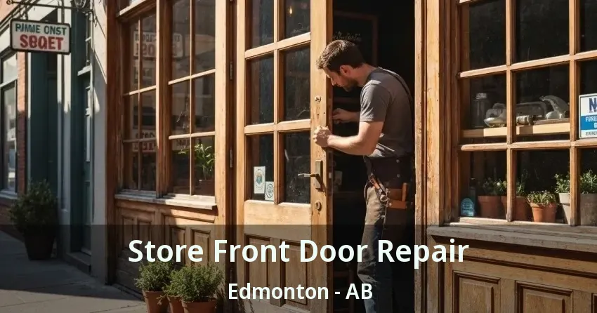 Store Front Door Repair Edmonton - AB