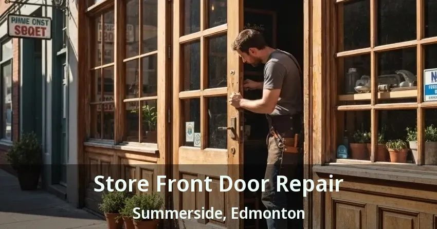 Store Front Door Repair Summerside, Edmonton - AB