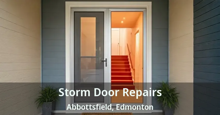 Storm Door Repairs Abbottsfield, Edmonton - AB