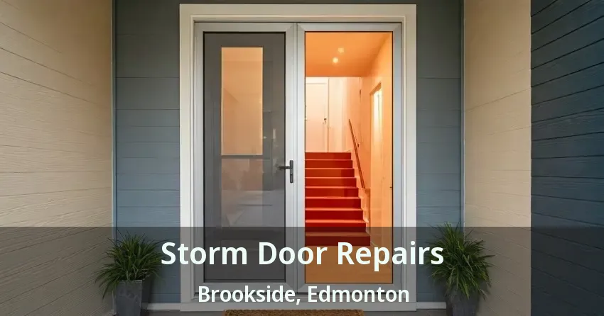 Storm Door Repairs Brookside, Edmonton - AB