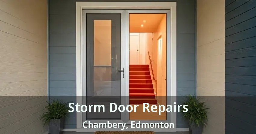 Storm Door Repairs Chambery, Edmonton - AB
