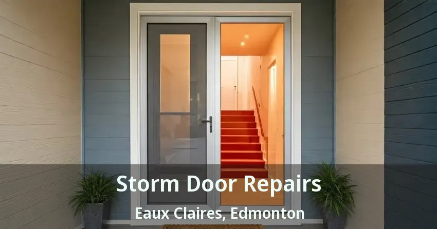 Storm Door Repairs Eaux Claires, Edmonton - AB