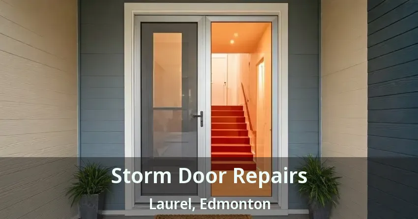 Storm Door Repairs Laurel, Edmonton - AB
